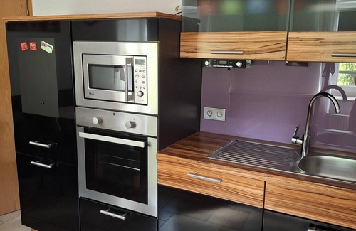 Laufen Maison | Vacation home 86 sqm, 2 bedrooms, living room with sofa bed, terrace and garden