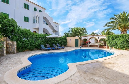Cala Santany Maison | Maison de vacances "Apartamento Estrella del Mar" avec Piscine, A/C, Wi-Fi, Balcon, Terrasse, Jardin