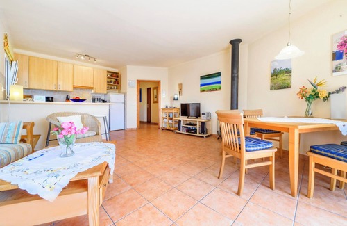 Cala Llombards Maison | Maison de vacances Casa Folara avec vue sur la mer, piscine, Wi-Fi, terrasse et jardin.