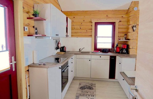 Quitzdorf am See Appartement | Vacation home Jägerhäusel, 38sqm, 1 bedroom, max. 3 persons