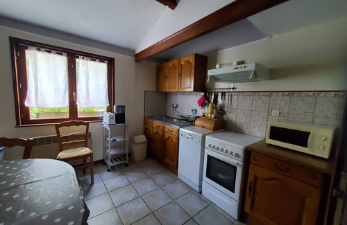 Haut-Loquin Maison | Maison de vacances "Gîte Des Peupliers, Gîte À La Ferme" avec terrasse privée, jardin privé et Wi-Fi