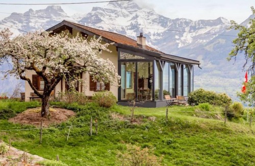 Les Posses-sur-Bex Maison | Maison Germinal à Bex - 6 personnes, 4 chambres