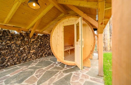 Krummin Maison | Vacation home in Krummin with sauna and hot tub