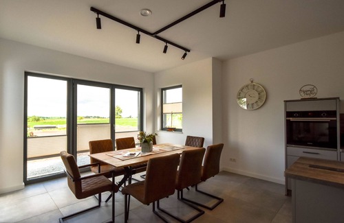 Dreschvitz Maison | Vacation home Kranichblick with sauna, gas fireplace and house ventilation