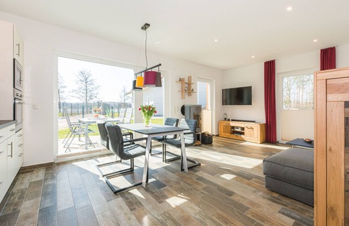 Krakow am See Maison | Vacation home-lake-sauna-fireplace-5 stars-102m² for 4 persons