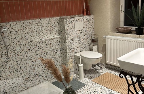 Teschenmoschel Maison | Vacation home Lonie - vacation home, shower and bath, WC, non-smoking