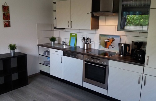 Backemoor Maison | Maison Oll tuun Rhauderfehn 6 Pers Leer Ostfriesland. cabine infrarouge Cheminée