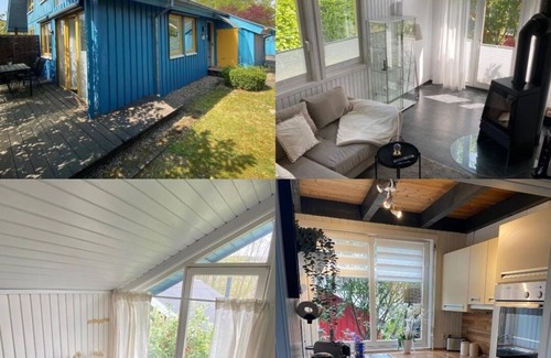 Bremke Maison | Vacation home with barrel sauna, fireplace and massage chair.