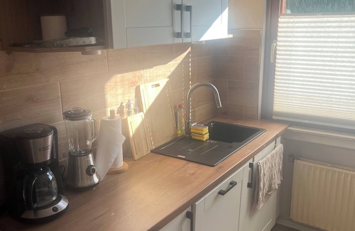 Bad Eilsen Maison | Vacation home with fenced garden & terrace in Bad Eilsen - dogs welcome