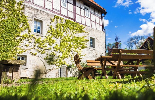 Am Ohmberg Appartement | Vacation in the castle up to 15 pers. Apartment: Burggraf & Himmelsleiter