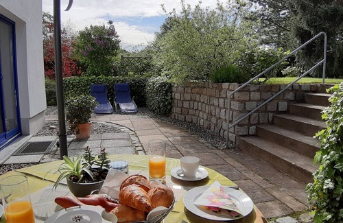 Putnitz Appartement | Des vacances sur un grand jardin dans une nature magnifique près de Bodden
