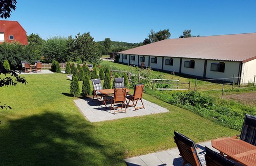 Steffenshagen Appartement | Vacances - repos - nature - mer Baltique - ferme équestre - entreprise familiale! Appartement. N ° 3
