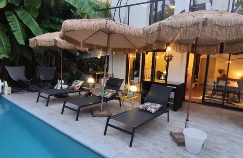 Antigone Maison | Vacation rental Montpellier hyper-centre | Maison d'exception 12p piscine clim