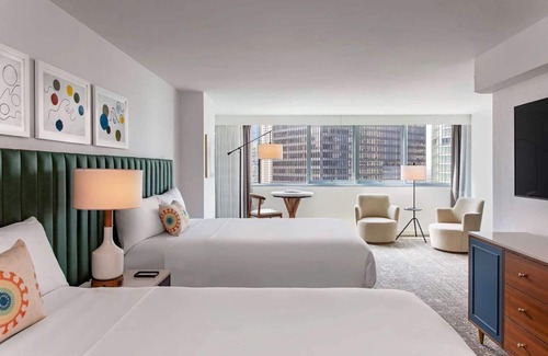 Downtown Chicago Station Balnéaire | Vacation Starts Here! Near Chicago Riverwalk and The River Theater, Pets Allowed