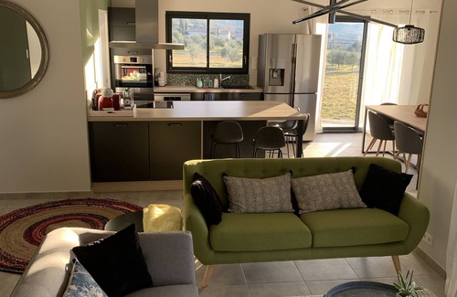 Lussan Villa | Villa de vacances avec piscine privative Lussan (proche Uzès)