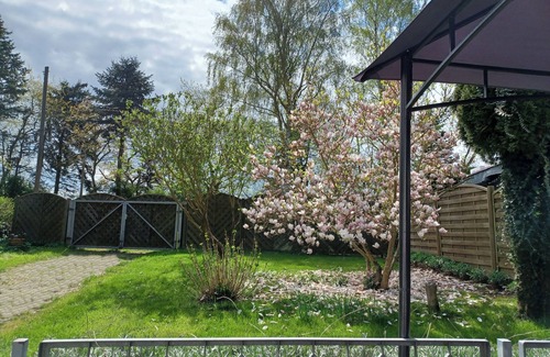 Rothenkirchen Maison | Vacation with dog, vacation home, 150m to the natural beach, fence + winter garden