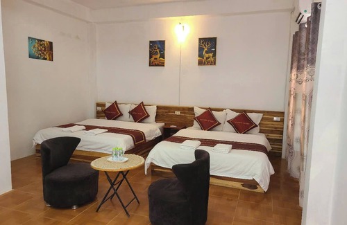 Vang Vieng Lit Et Petit-Déjeuner | VANG VIENG VICTORY HOSTEL