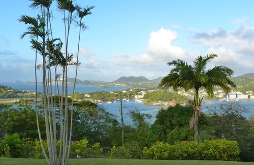 Charlotte Villa | Vantage La Toc -Villa avec des vues spectaculaires sur la mer des Caraïbes, à 10 min à pied de la plage