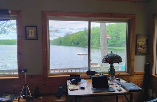 Pittsfield Maison | Vasha is a cozy pet-friendly lake house for relaxing in a secluded location.
