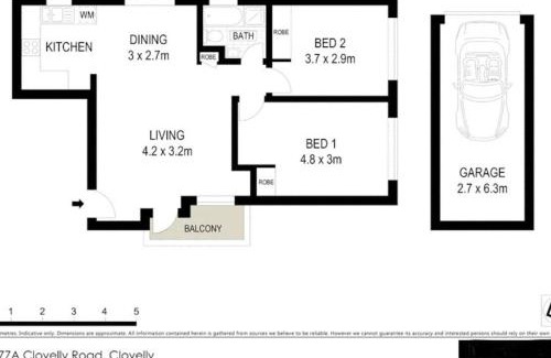 Clovelly Appartement | VELLY-Modern Light 2BR Moments from Clovelly Beach
