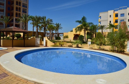 Playa Honda Appartement | Apart. vue sur la mer et la piscine, piscine intérieure, wifi gratuit, parking