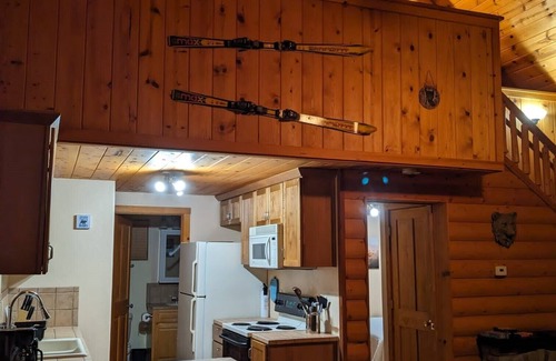 Mount Lemmon Cabine | Very cool family cabin with bear theme decorations, two decks and much more.