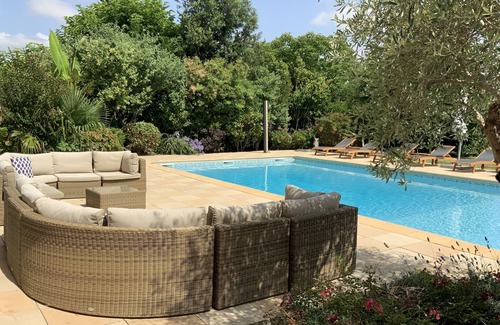 Caignac Maison | Maison très spacieuse, piscine chauffée, court de tennis, salle de jeux, 2 acres de jardin