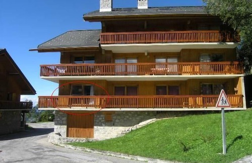 Meribel Village Appartement | Très ensoleillé, vue panoramique, à 300m des pistes, 4 pers, 1 ch+cabine, 35 m2