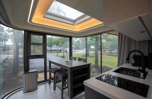 Bridgeport Maison | Vessel 2 - Lakeside Vessel Retreat | Outdoor BBQ Kitchen Scenic Views