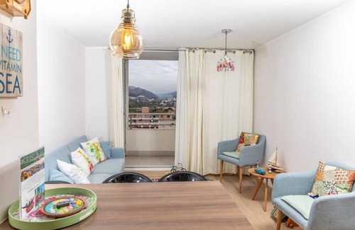 Vina del Mar Appartement | Viña Retreat - 2BR W / Pool, Wifi & Parking