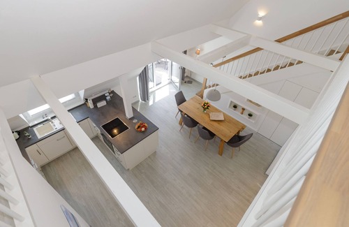 Alt Gaarz Appartement | Viel Charme zum Wohlfühlen auf Zwei Etagen - mit Balkon
