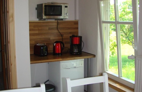Polchow Appartement | Vue du "Großer Jasmunder Bodden" - endroit isolé - maison de caractère