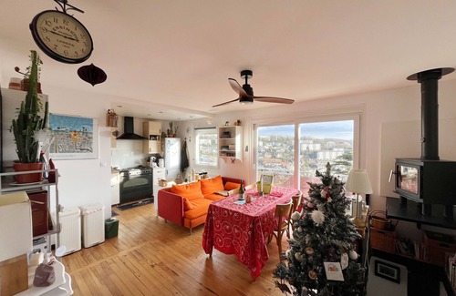 Sainte-Adresse Maison | VIEW OF THE SAINTE ADRESSE VALLEY AND SEA IN THE DISTANCE