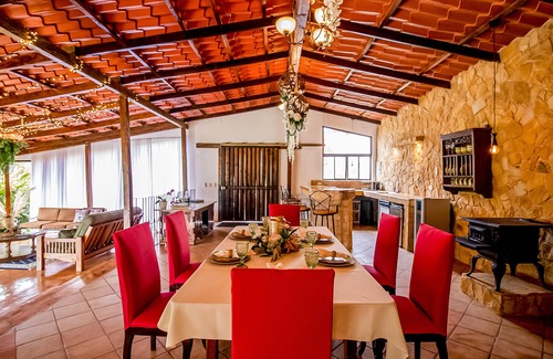 Roble Maison | View paradise with an expansive yard, wood-burning fireplace, and W/D