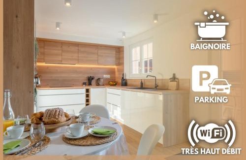 Bennwihr Appartement | Vignes & Tropiques - Terrasse - Wifi - Clim - Parking