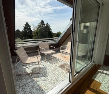 Oberhavel Appartement | Viki54 FeWo05 "willkommen", Monteurs- und Ferienwohnung