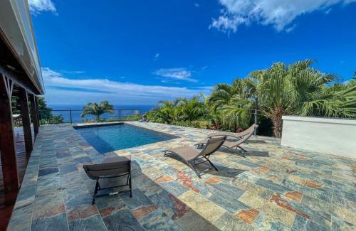 Pointe-Noire Villa | Villa Ô Karet, Vue mer panoramique et Piscine privée