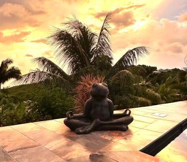 Pointe-Noire Villa | Villa Ô Karet, Vue mer panoramique et Piscine privée