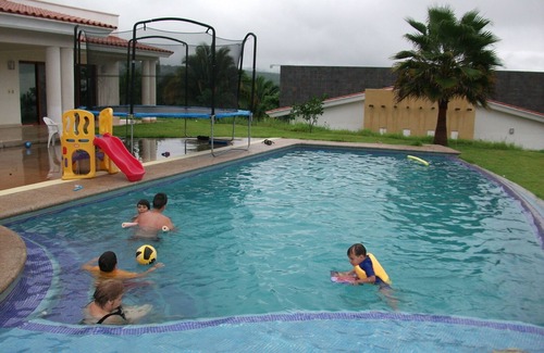 Santa Cruz Villa | Villa n ° 1, piscine privée, Limoncito Hills, pour 8 personnes, plage privée isolée