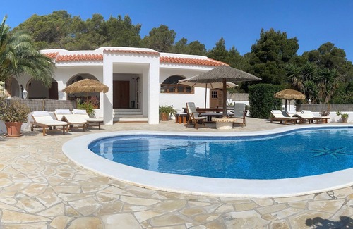 Cala Vadella Villa | Villa 1ºQualité dans le parc naturel,billard,ping-pong,plages,coucher de soleil