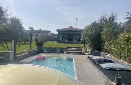 Salleboeuf Villa | Villa 290m2, Piano, Piscine et Spa, Parc Arboré Entre Bordeaux et St Emilion