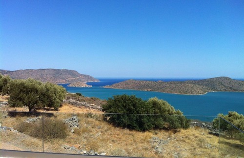 Elounda Villa | Villa 3 chambres 1 piscine superbe vue panoramique Spinalonga Mirabello Elounda