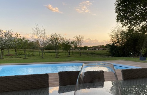 Oeyreluy Villa | Villa 30 minutes from HOSSEGOR heated swimming pool on 2200m2 of garden