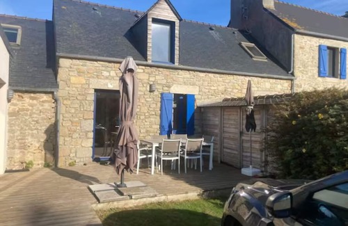 Plouneour-Trez Maison | Villa 4**** -Ty-Vran-Piscine interieure-50 Mètres de la plage.
