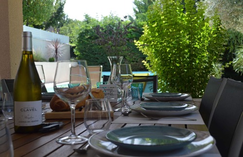 Bagnols-sur-Ceze Villa | Villa 4 chambres avec piscine privée chauffée dans le Gard