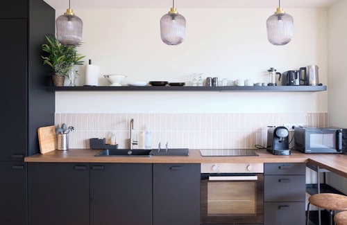 Mers-les-Bains Appartement | Villa Adèle, Loft lumineux et vue Mer - Appt 04