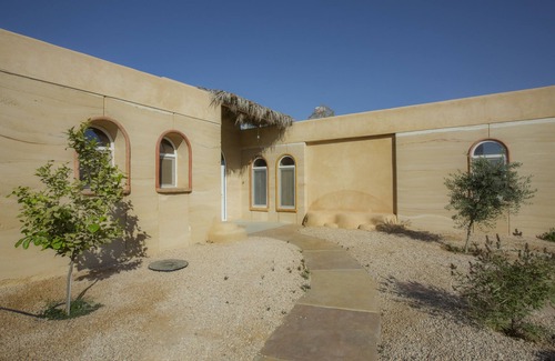 Sde Boker Villa | Villa Adama - Villa en terre battue fabriquée à la main dans le désert de Zin