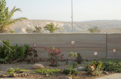 Sde Boker Villa | Villa Adama - Villa en terre battue fabriquée à la main dans le désert de Zin