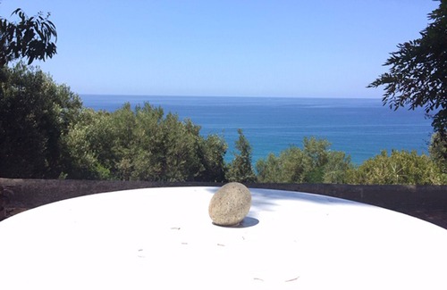 Caprioli Villa | Villa Agave à Pisciotta-Palinuro avec vue panoramique et accès à la plage