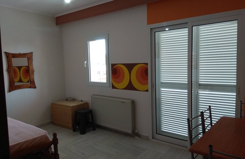 Emmanouil Pappas Maison | Villa Agnanti Apts · Suite LUX Double Space rétro pour 4 personnes